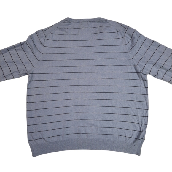NWT Merona Striped V-Neck Sweater Size XL Men's - Picture 5 of 6